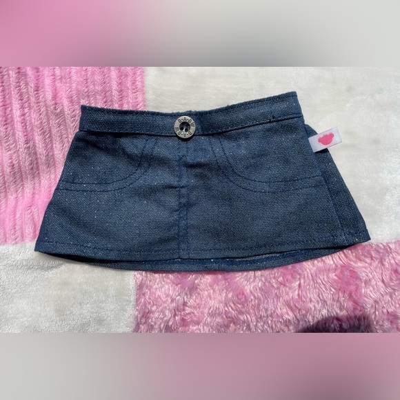 Build-A-Bear Sparkly Denim Skirt - Picture 7 of 7